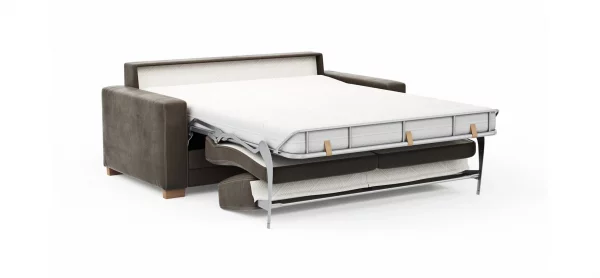 Sofa Lakeville - 2-Sitzer inkl. Schlaffunktion, Stoff, Braun – Bild 11