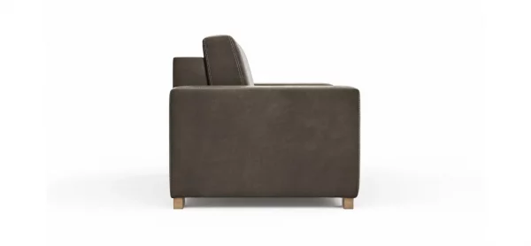 Sofa Lakeville - 2-Sitzer inkl. Schlaffunktion, Stoff, Braun – Bild 13