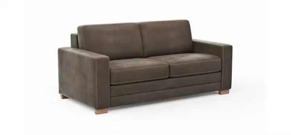 Sofa Lakeville - 2-Sitzer inkl. Schlaffunktion, Stoff, Braun – Bild 15