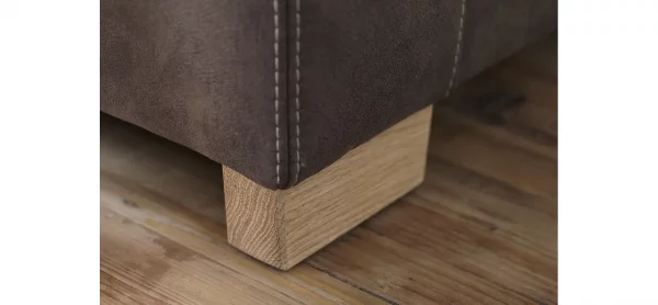 Sofa Lakeville - 2-Sitzer inkl. Schlaffunktion, Stoff, Braun – Bild 8