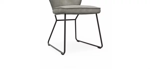 Stuhl Westmore - Stoff, Silberfarben – Bild 3