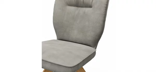 Stuhl Westmore - Stoff, Silberfarben – Bild 3