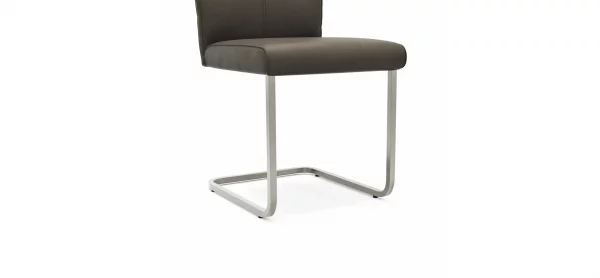 Freischwinger 4110 - Leder, Olive – Bild 3