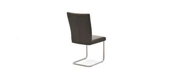 Freischwinger 4110 - Leder, Olive – Bild 4