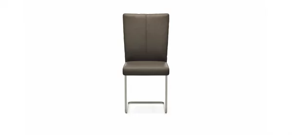 Freischwinger 4110 - Leder, Olive – Bild 6