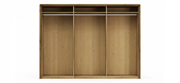 Drehtürenschrank Baltimore - inkl. Passepartout, B ca. 297 cm, Wildeiche massiv – Bild 7