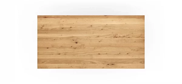 Esstisch Farmingdale - ausziehbar, mit Alubeschlag, LB ca. 200x100 cm, Eiche massiv, natur geölt – Bild 7