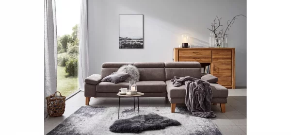 Highboard Farmingdale - Eiche massiv, natur geölt – Bild 2