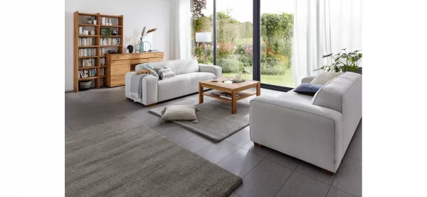 Sofa Denver - 3-Sitzer, Stoff, Natur – Bild 2
