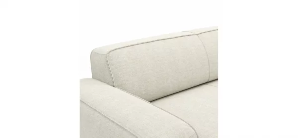 Sofa Denver - 3-Sitzer, Stoff, Natur – Bild 3