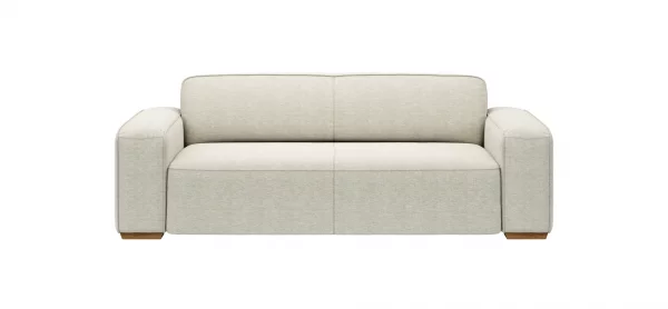 Sofa Denver - 3-Sitzer, Stoff, Natur