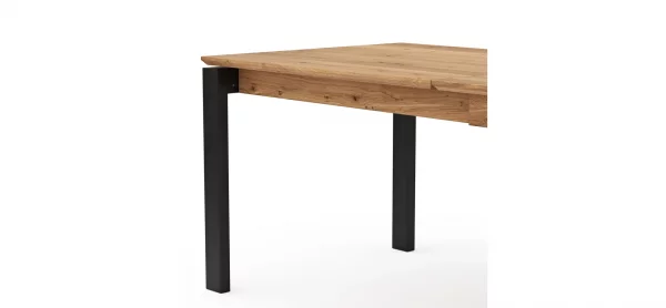 Esstisch Farmingdale - ausziehbar, LB ca. 200x90 cm, Eiche massiv, natur geölt – Bild 2