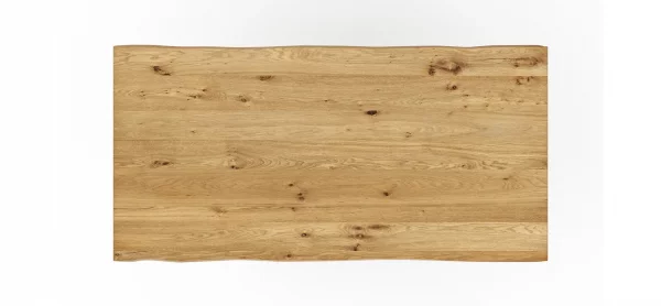 Esstisch Clifton - LB ca. 200x100 cm, Wildeiche massiv – Bild 5
