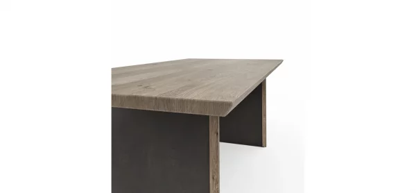 Esstisch Bakersfield - LB ca. 240x100 cm, Asteiche massiv, barrique – Bild 4