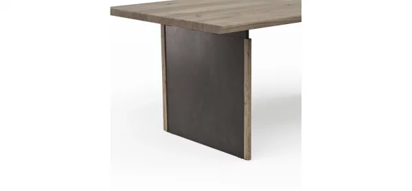 Esstisch Bakersfield - LB ca. 240x100 cm, Asteiche massiv, barrique – Bild 5