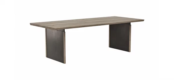 Esstisch Bakersfield - LB ca. 240x100 cm, Asteiche massiv, barrique