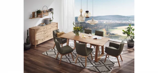 Esstisch Belfast - LB ca. 200x100 cm, Eiche massiv, legno – Bild 2