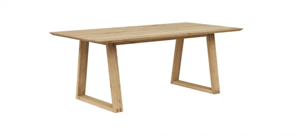 Esstisch Belfast - LB ca. 200x100 cm, Eiche massiv, legno