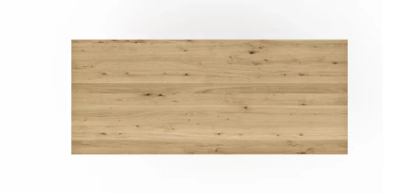 Esstisch Belfast - LB ca. 240x100 cm, Eiche massiv, Legno, Trapezgestell – Bild 4