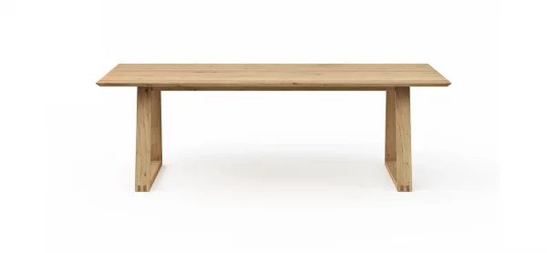 Esstisch Belfast - LB ca. 240x100 cm, Eiche massiv, Legno, Trapezgestell – Bild 5