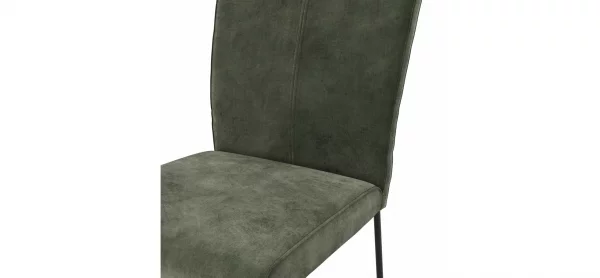 Stuhl 4110 - Stoff, Schlammgrün – Bild 4