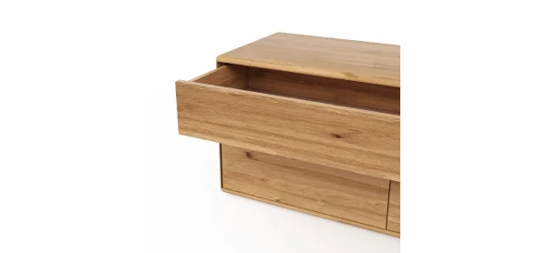 Mediaboard Hillsboro - Wildeiche natur, geölt – Bild 6