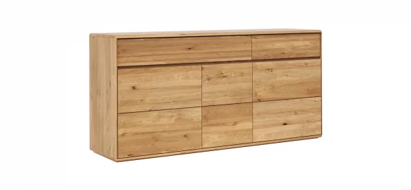 Sideboard Hillsboro - Wildeiche natur, geölt