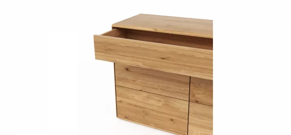 Sideboard Hillsboro - Wildeiche natur, geölt – Bild 2