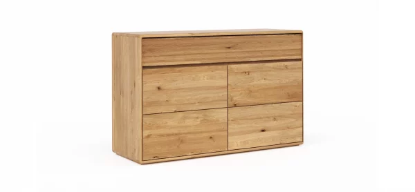 Sideboard Hillsboro - Wildeiche natur, geölt