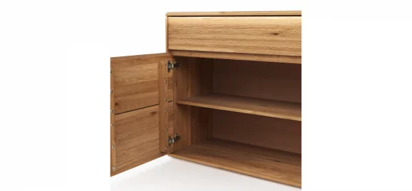 Sideboard Hillsboro - inkl. Beleuchtung, Wildeiche natur, geölt – Bild 3