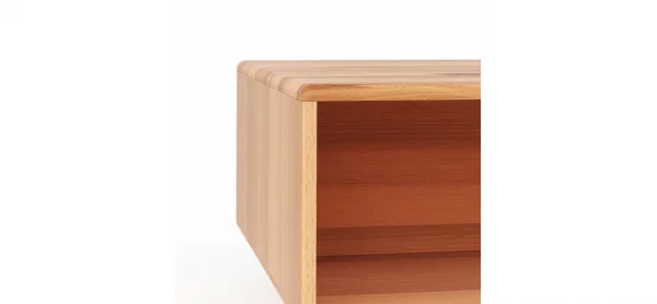 Couchtisch Hillsboro - LBH ca. 110x70x39,4 cm, Buche/Kernbuche natur, geölt – Bild 2