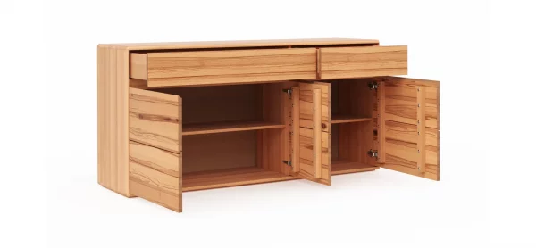 Sideboard Hillsboro - Buche/Kernbuche natur, geölt – Bild 7
