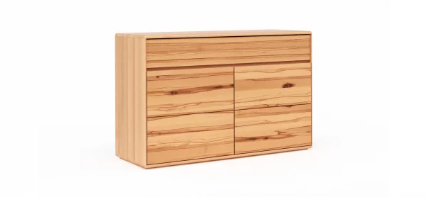 Sideboard Hillsboro - Buche/Kernbuche natur, geölt