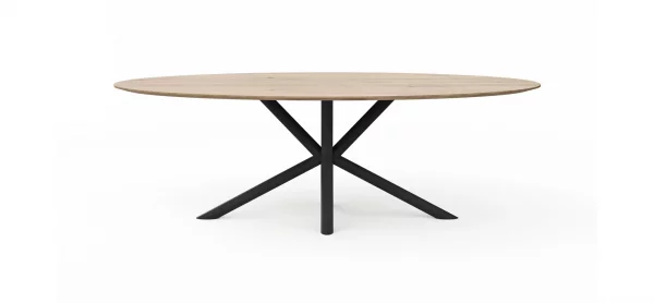 Esstisch Phoenix - LB ca. 240x110cm, Eiche, eco snow lackiert – Bild 5