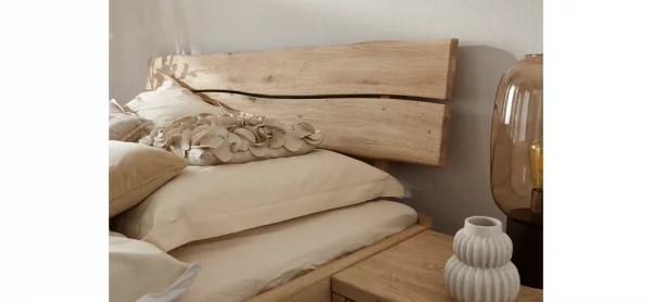 Nachttisch 1660 - Wildeiche bianco, sandgestrahlt – Bild 5