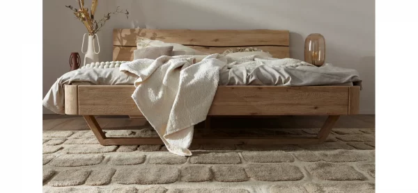Nachttisch 1660 - Wildeiche bianco, sandgestrahlt – Bild 8