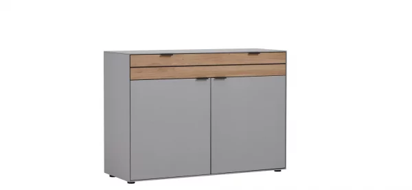 Kommode Scottsdale - Lack, Samtgrau