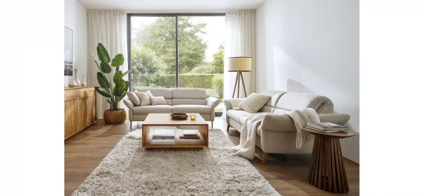 Sofa Jacksonville - 2-Sitzer, inkl. Rückenverstellung, Stoff, Beige – Bild 2