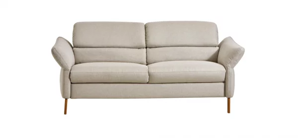 Sofa Jacksonville - 2-Sitzer, inkl. Rückenverstellung, Stoff, Beige – Bild 4