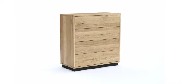 Schubkasten Williston - Korpus Wildeiche bianco / Front sandgestrahlt – Bild 5