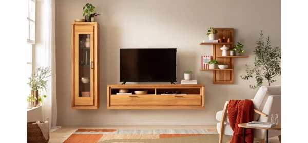 Wandboard Farmingdale light - Eiche massiv, natur geölt – Bild 2