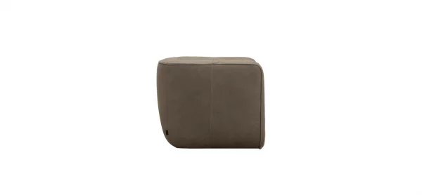 Sessel Stormy - drehbar, Leder, Taupe – Bild 6