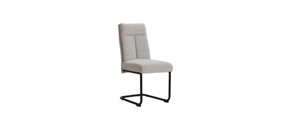 Freischwinger Ravina - Stoff, Creme