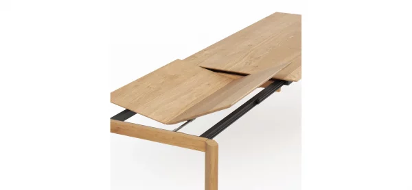 Esstisch Hillsboro - ausziehbar, LB ca. 200x95 cm, Wildeiche massiv – Bild 2