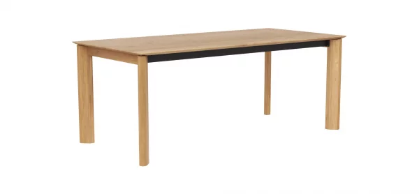Esstisch Hillsboro - ausziehbar, LB ca. 200x95 cm, Wildeiche massiv