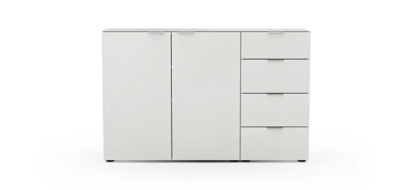 Kommode Colorado Beimöbel - BHT ca. 135x87x43 cm, Offwhite – Bild 6