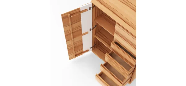 Kommode Tigris - Kernbuche massiv, geölt – Bild 4