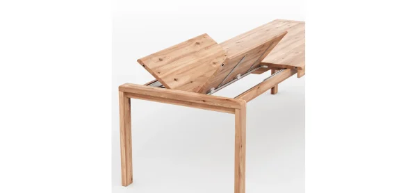 Esstisch Cartago Soft - ausziehbar, LB ca. 180x95 cm, Astbuche massiv, natur geölt – Bild 4