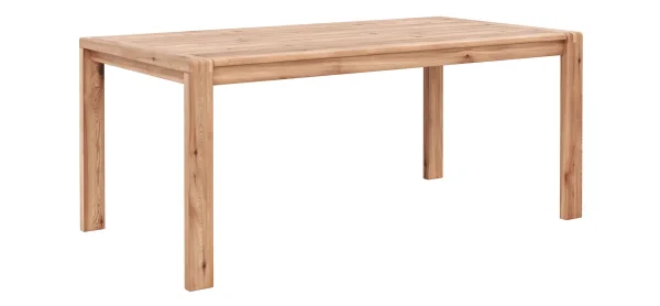 Esstisch Cartago Soft - ausziehbar, LB ca. 180x95 cm, Astbuche massiv, natur geölt