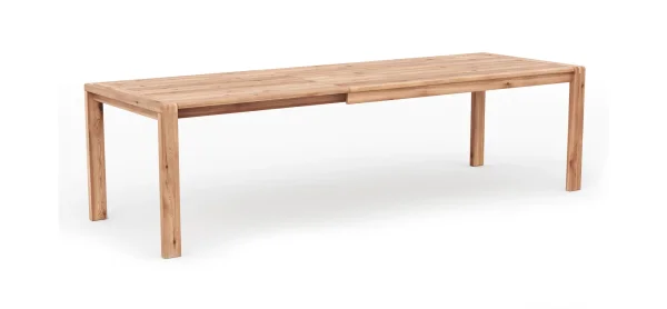 Esstisch Cartago Soft - ausziehbar, LB ca. 180x95 cm, Astbuche massiv, natur geölt – Bild 8